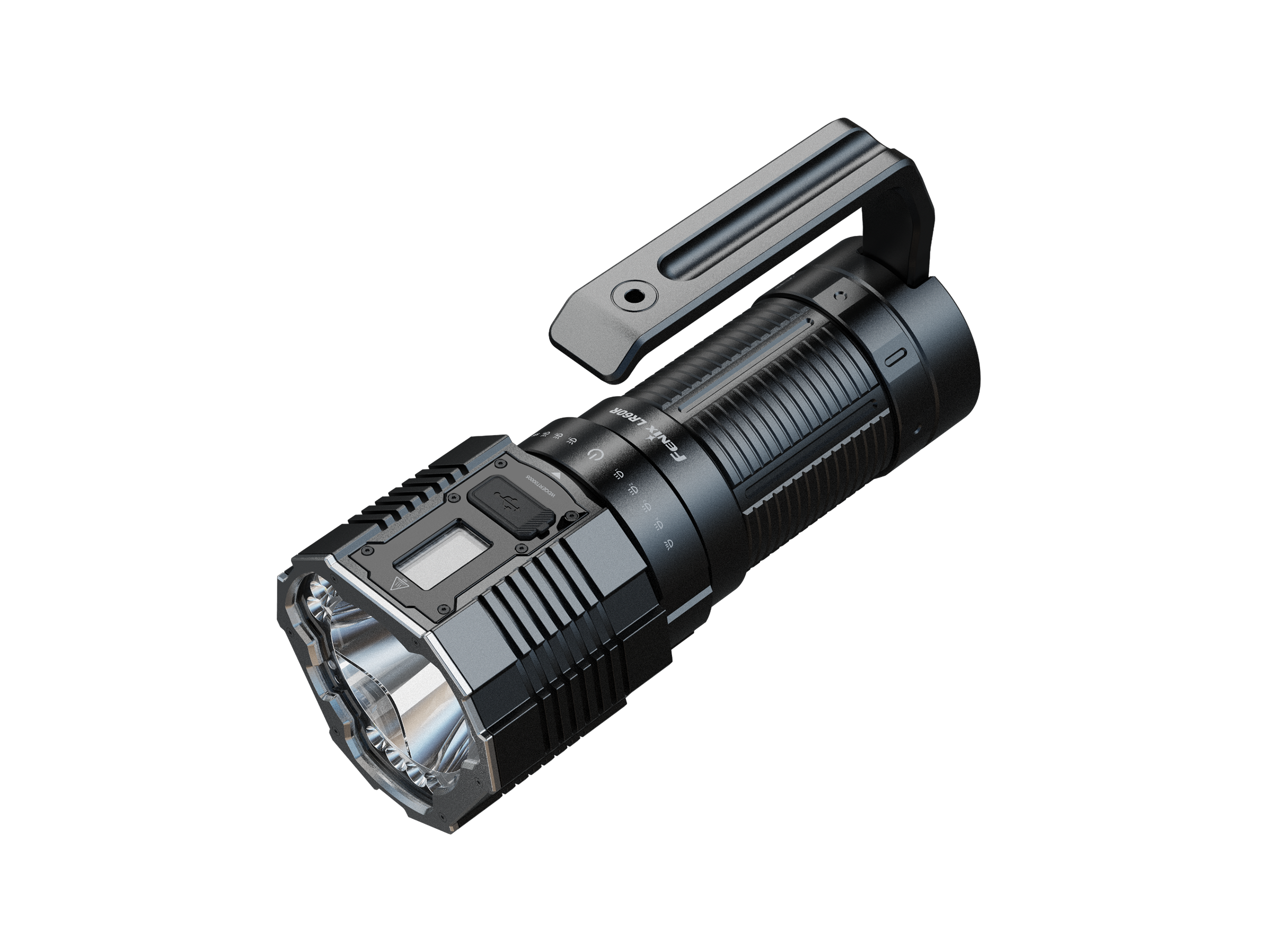 Fenix LR60R Rotary Switch Rechargeable Flashlight 21000 Lumens - High Power Searchlight for Camping, Hunting & Emergency Rescue