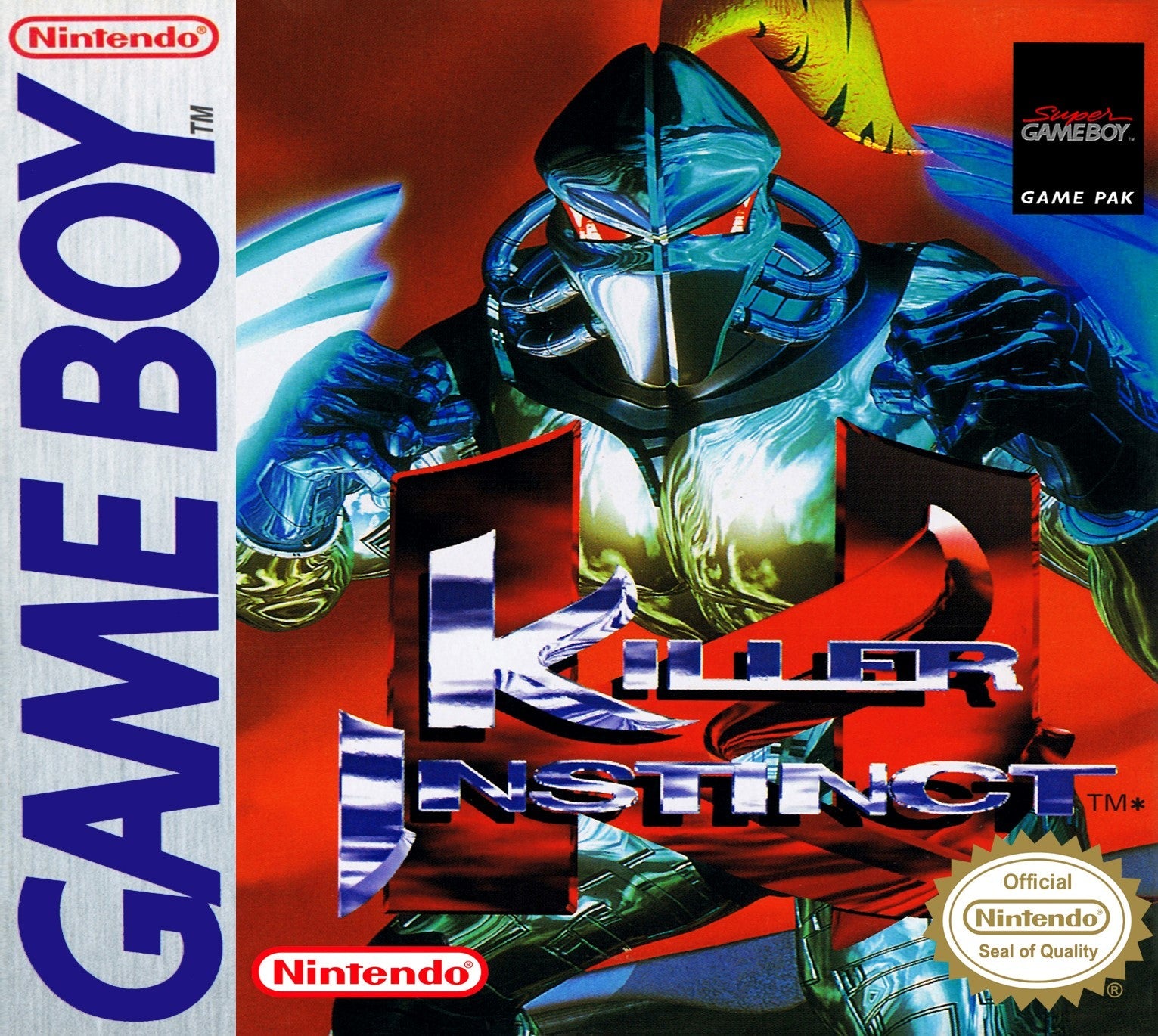 Vintage Killer Instinct Game Boy Video Games - Retro Gaming Collectible for Nintendo Game Boy Enthusiasts | Perfect for Gaming Nostalgia & Collectors