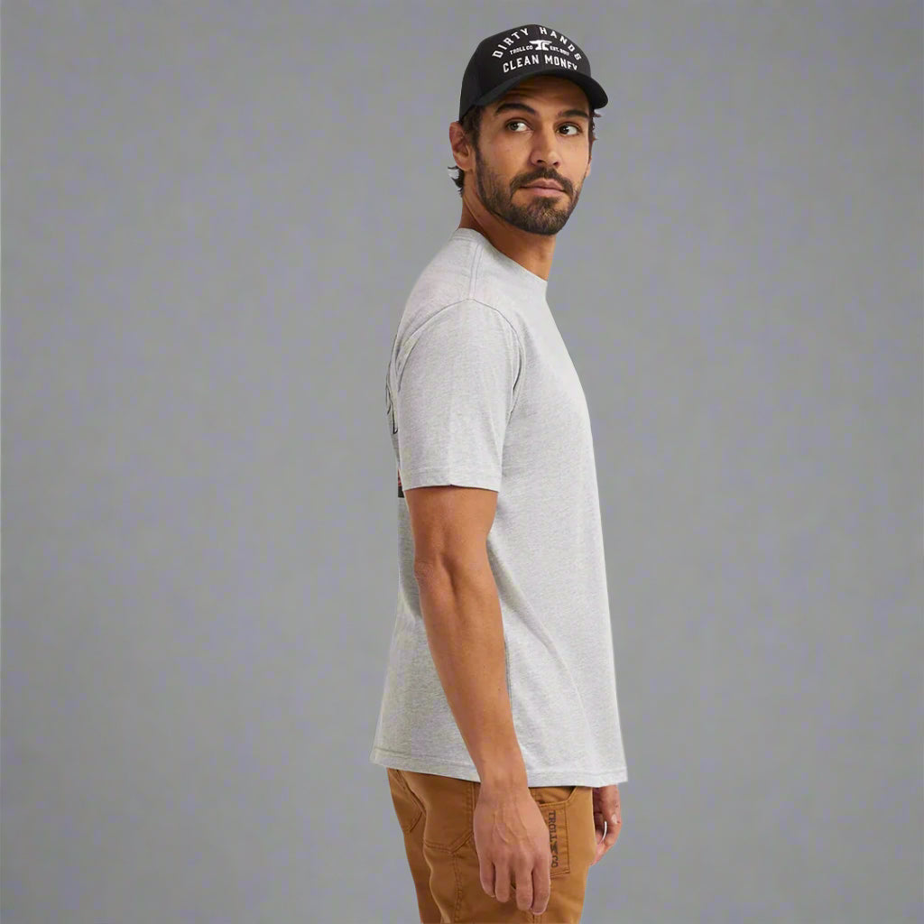 DHCM Eagle Eye Graphic T-Shirt for Men - Comfortable Cotton Tee with Trendy Print - Perfect for Casual Wear, Street Style & Everyday Outfits
