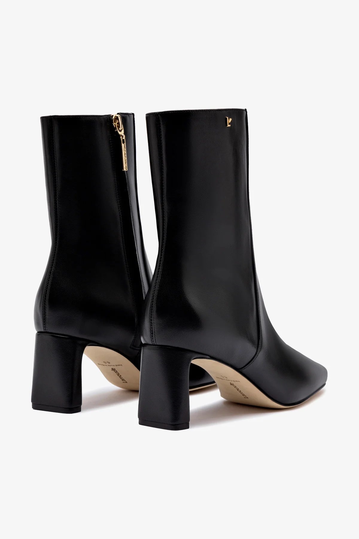 Alexis Black Leather Bootie - Stylish Women's Ankle Boots for Fall & Winter | Perfect for Office, Casual Outfits & Night Out
