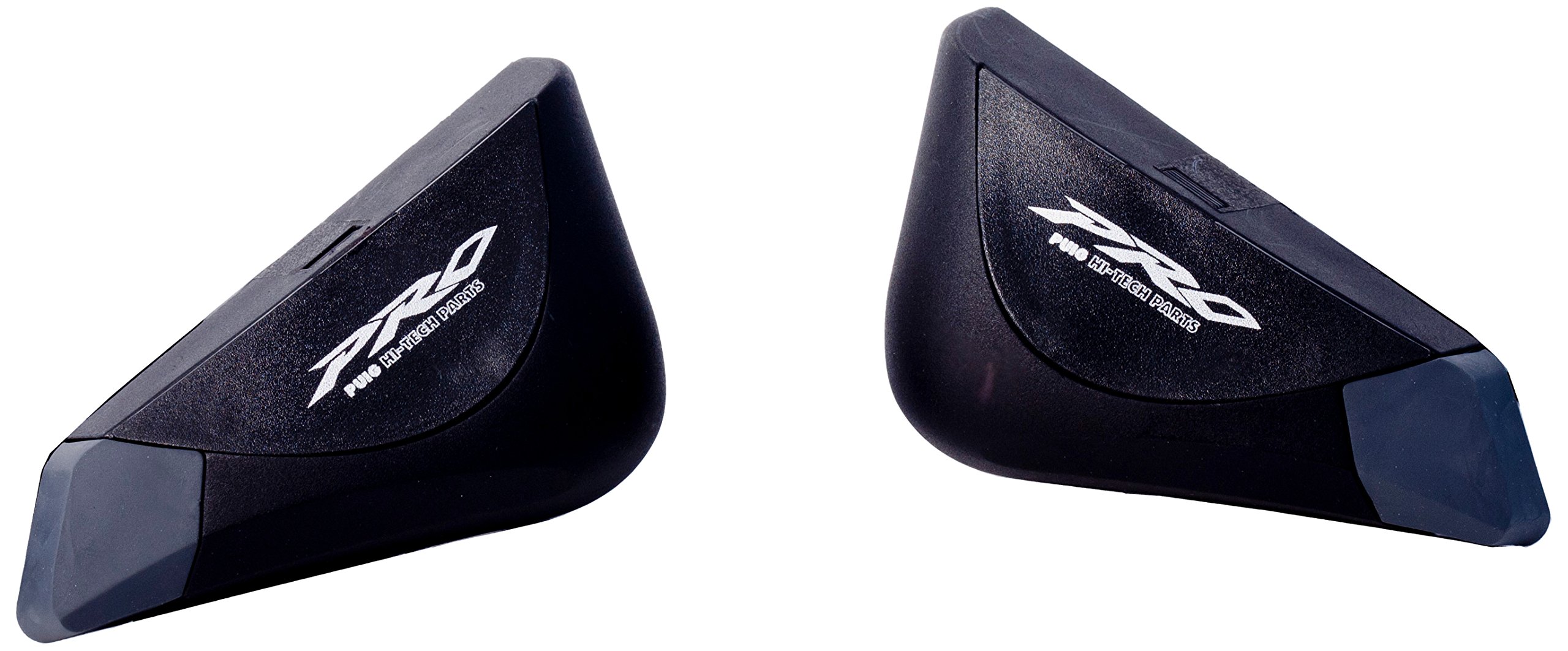 Puig 5282N Black Pro Frame Slider - Motorcycle Crash Protection for Sport Bikes | Durable & Lightweight Design for Racing & Street Riding