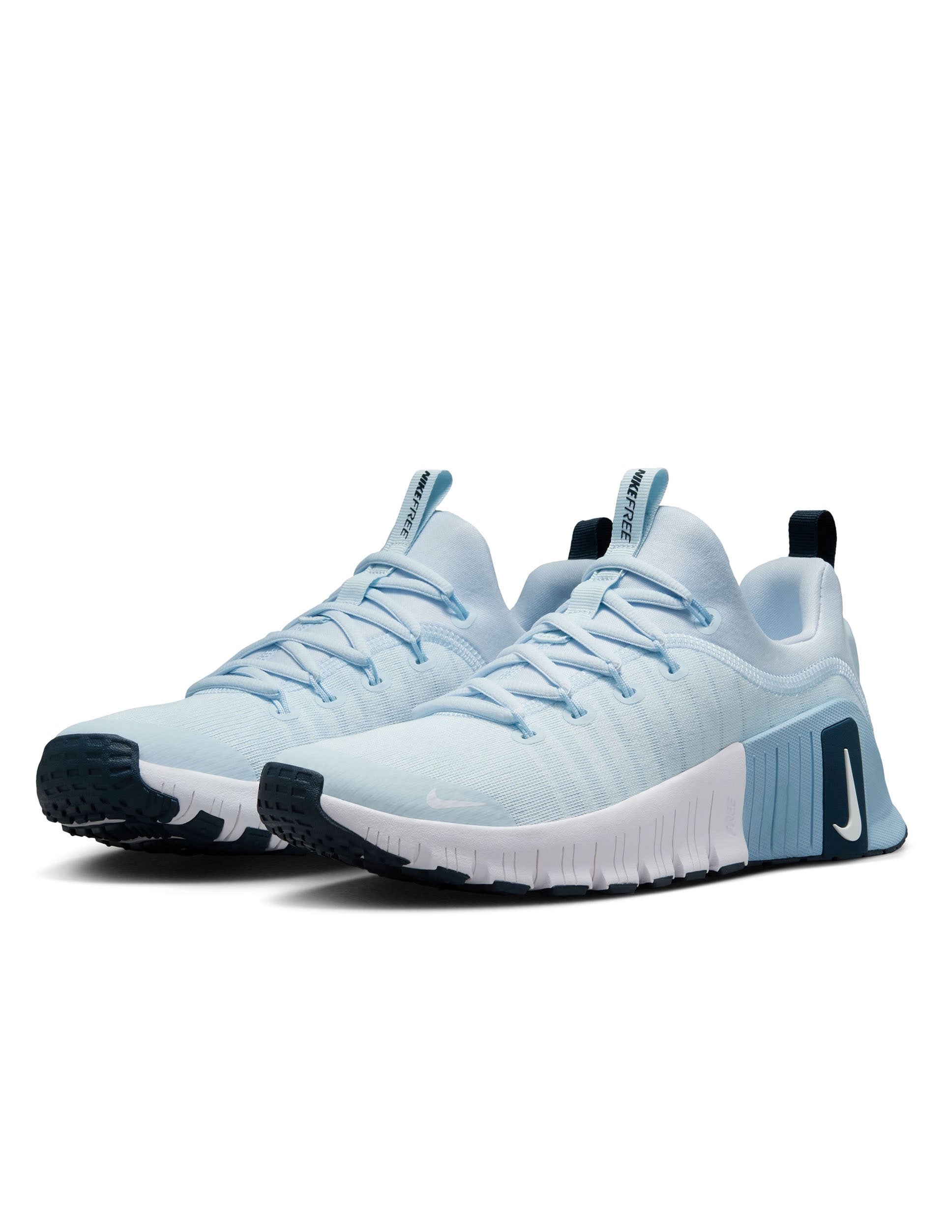 Nike Free Metcon 6 Training Shoes - Blue Tint/Armory Navy/Light Armory Blue/White | CrossFit, Gym & Workout Shoes for Men & Women | Perfect for Weightlifting, HIIT & Functional Training