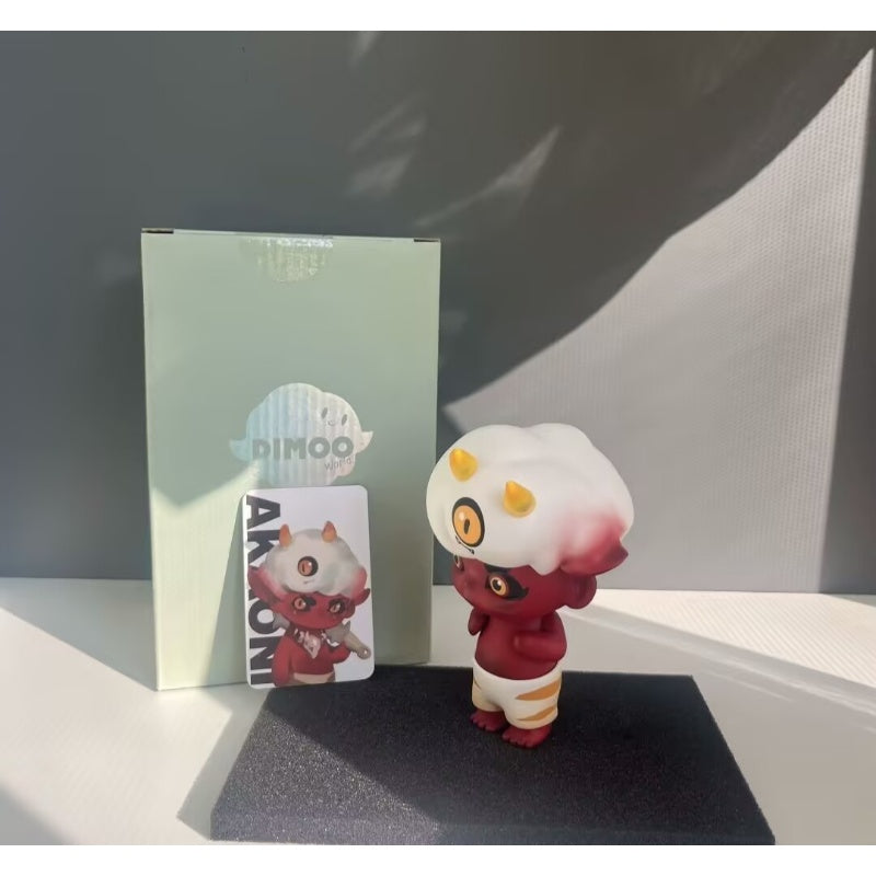 DIMOO Akaoni Limited Edition Collectible Figure - Anime Character Model for Display & Gift - Perfect for Home Decor, Office Desk, and Anime Fans Collection