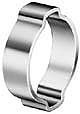 Stainless Steel Hose Clamp 3/4 Inch - Pack of 100 - Heavy Duty Automotive & Plumbing Pipe Clamps for Secure Connections