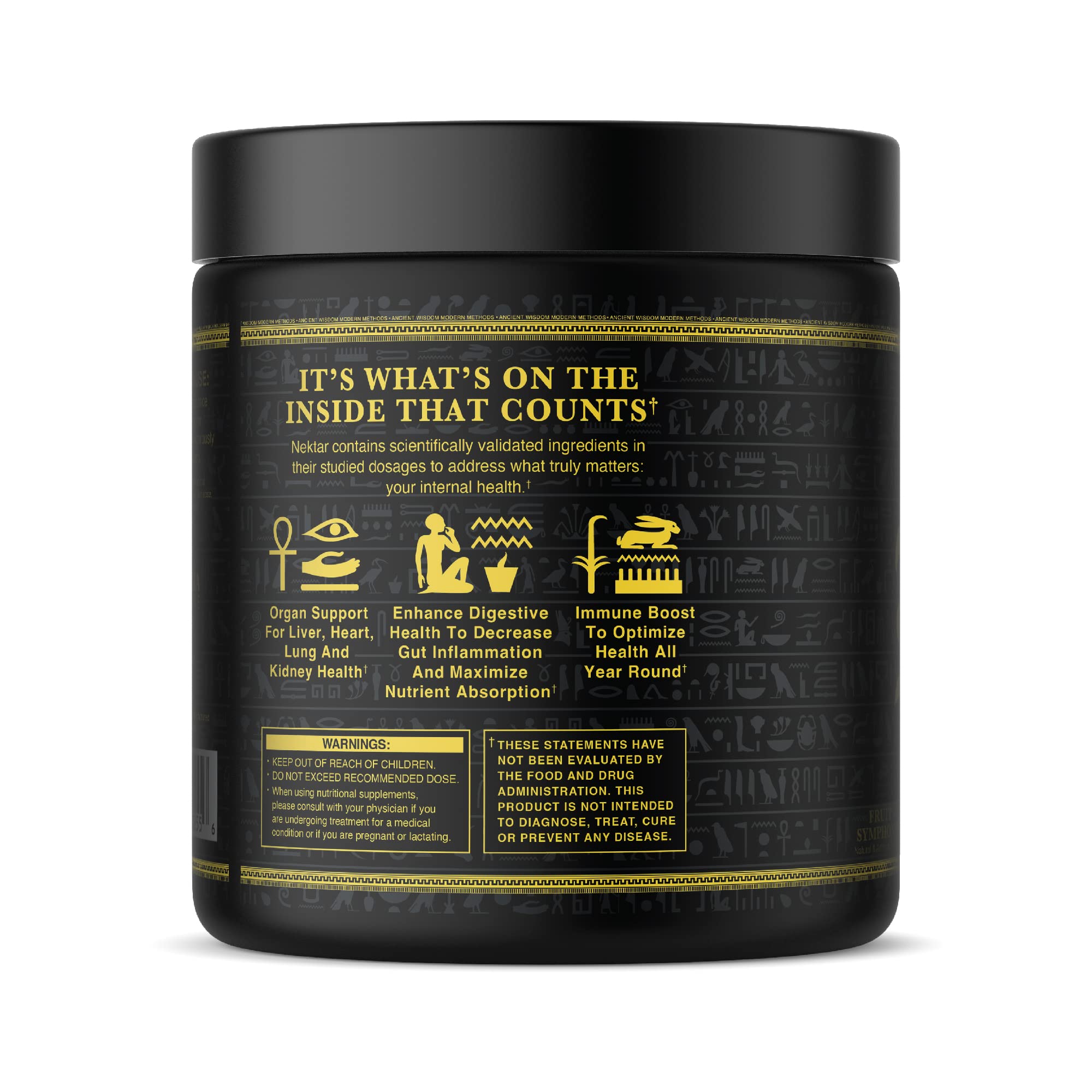 Ambrosia Nectar Superfood Powder - Organic Complete Health Supplement with Antioxidants | 30 Servings (Fruit Blend) | Boost Energy & Immunity for Busy Professionals & Athletes