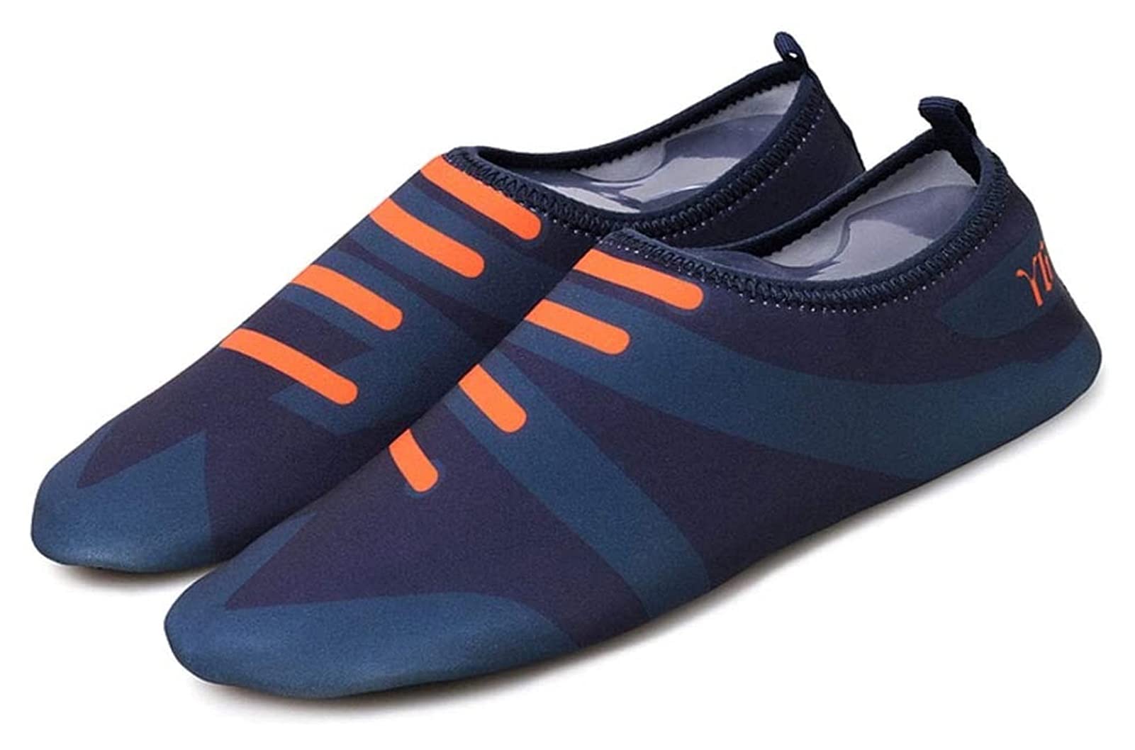 HAOKTSB Snorkeling Shoes for Men & Women - Non-Slip Water Shoes for Beach, Diving, Swimming, Yoga & Treadmill - Barefoot Soft Sole Quick-Dry Aqua Shoes - Perfect for Outdoor Water Activities & Water Sports