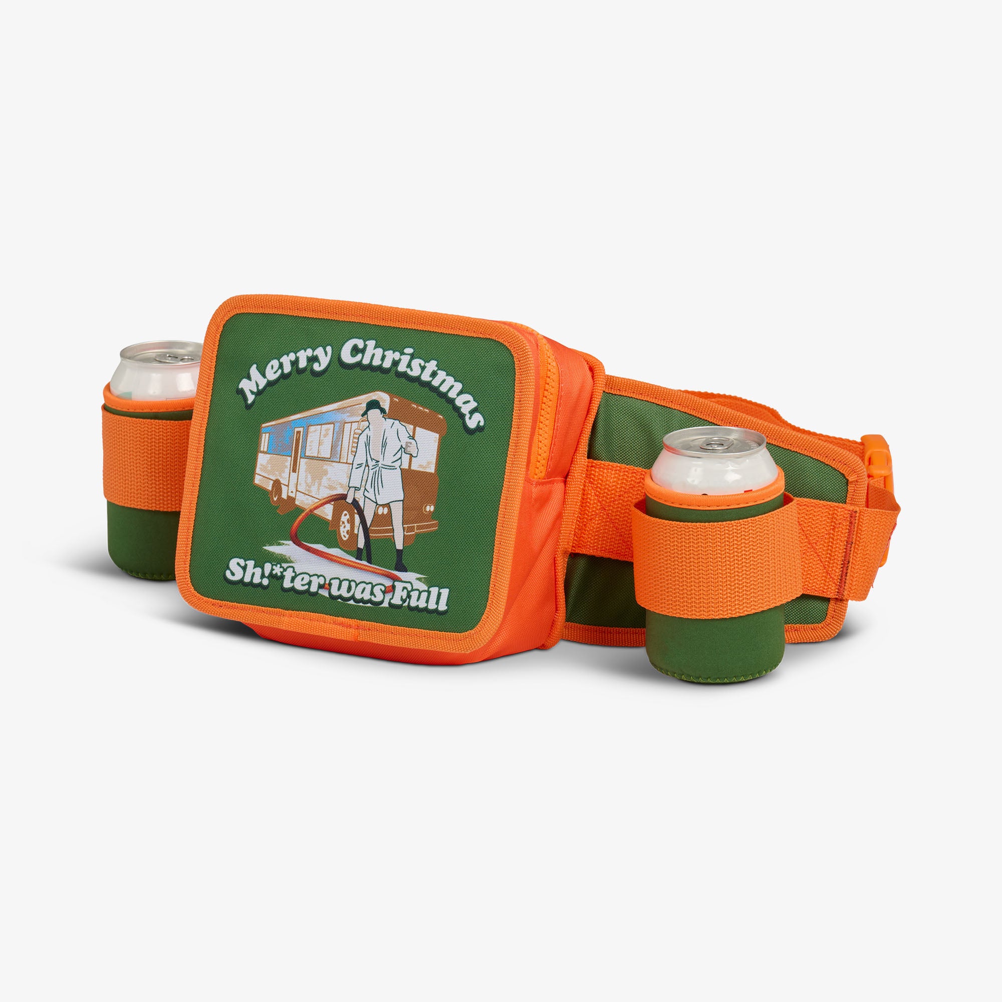 National Lampoon’s Christmas Vacation Cousin Eddie Fanny Pack - Vintage Movie Merchandise for Fans - Perfect for Cosplay, Halloween & Christmas Parties