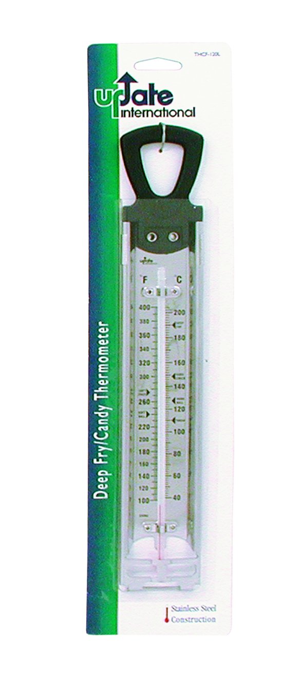 Update International THCF-120L Digital Candy Thermometer for Chocolate, Jam, Syrup - Perfect for Home Baking, Candy Making & Professional Kitchen Use