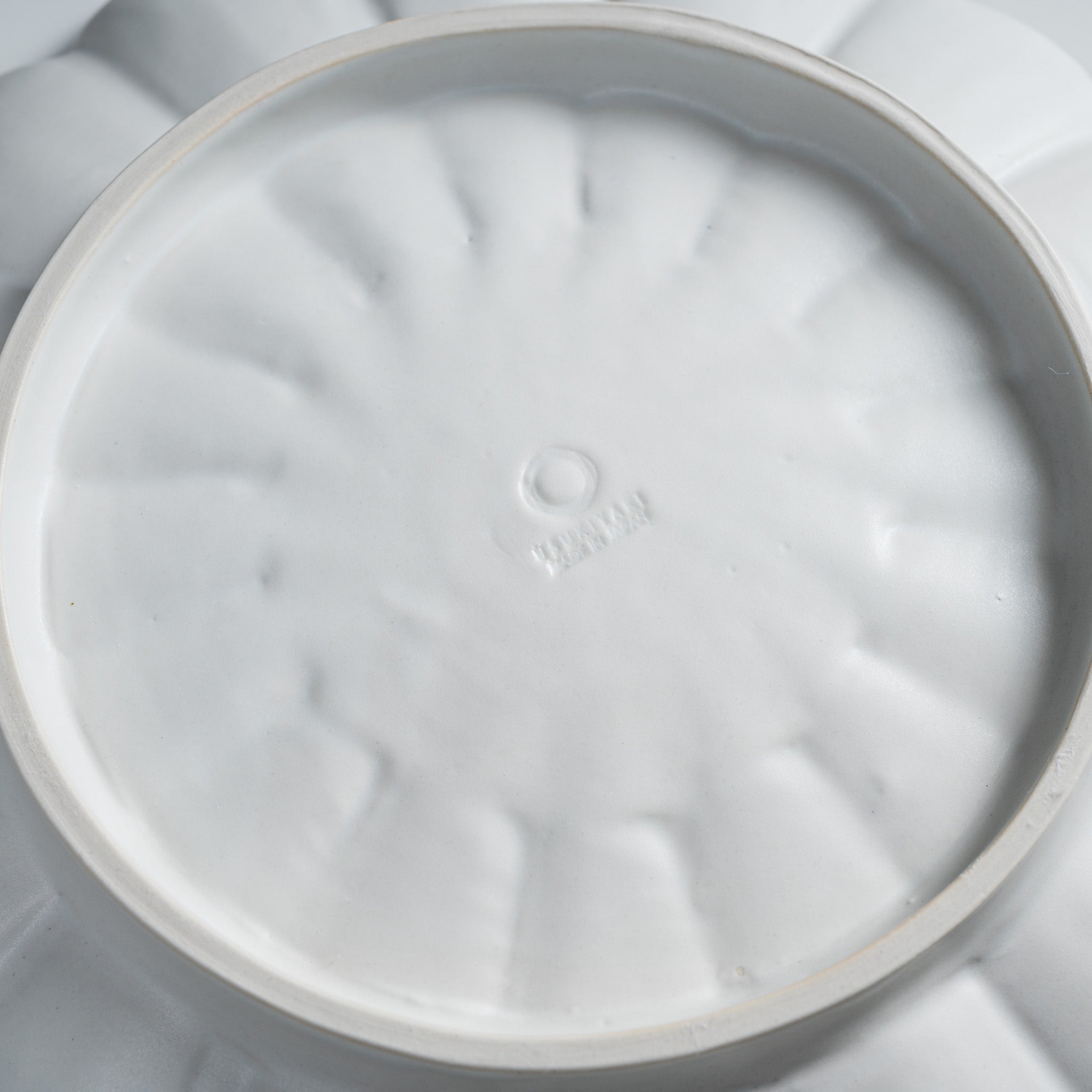 Handmade Usuki Ware Rinka Large Plate 29cm - Japanese Ceramic Dinner Plate for Sushi, Tempura & Special Occasions