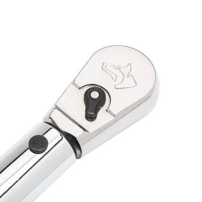 Husky 3/8 Inch Drive Torque Wrench 20-100 ft. lbs. - Precision Tool for Automotive, Bicycle & Mechanical Repairs