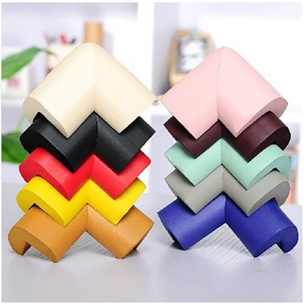 Soft Baby Proofing Corner Guards & Edge Protectors - 10 Pack Child Safety Furniture Bumpers for Tables, Sharp Corner Cushions | Home Safety for Toddlers, Baby Proofing Essentials for Nursery & Living Room