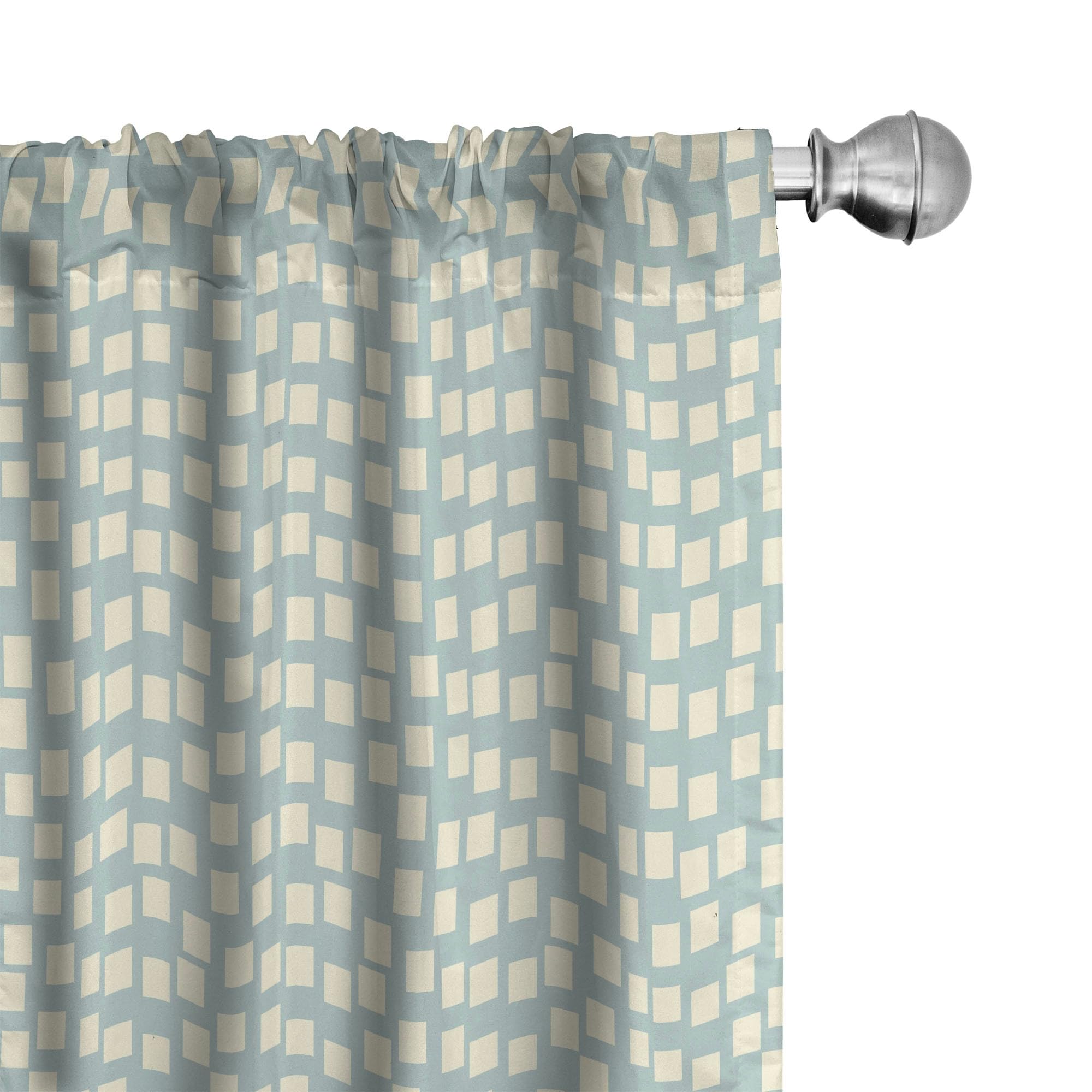 Ambesonne Modern Geometric Curtains - 2 Panel Set, 28