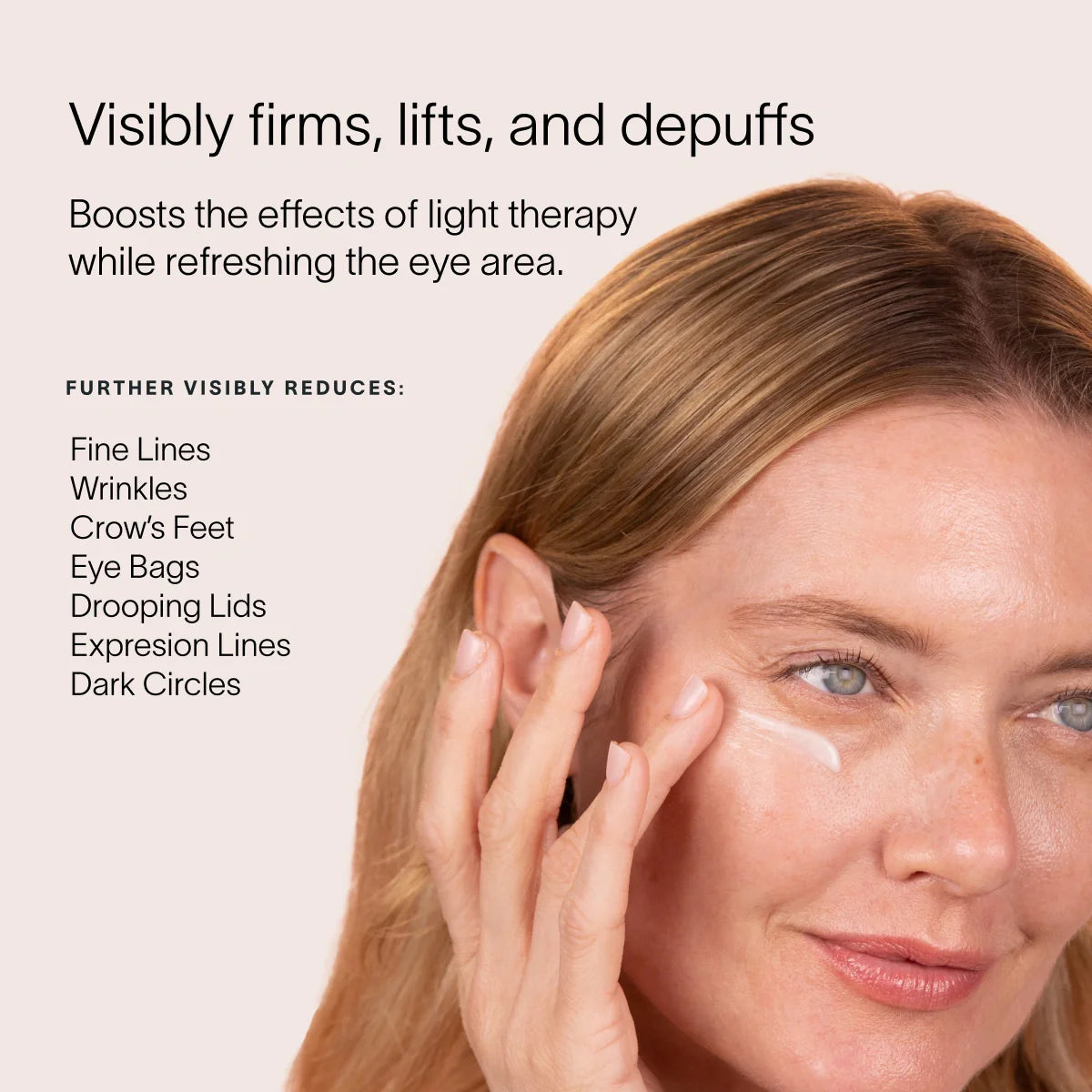 LightBoost Eye Cream for Dark Circles & Puffiness - Anti-Aging Under Eye Treatment for Wrinkles & Fine Lines - Perfect for Night & Morning Skincare Routine