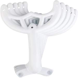 52 Inch White Ciata Replacement Ceiling Fan Blade Arms - Durable & Quiet for Living Room, Bedroom, or Patio Cooling