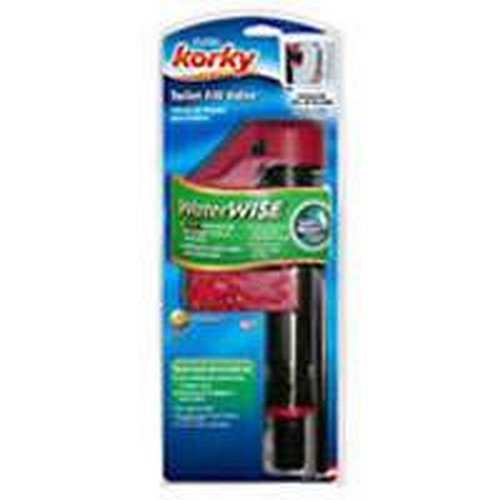 Korky 528Z Water Wise Fill Valve - 12 Pack for Toilet Tank Repair | High-Efficiency Replacement for Leaking Toilets | Perfect for Home, RV & Commercial Use