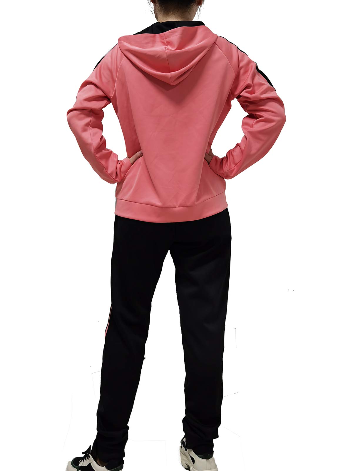 Women's Casual 2-Piece Track Suit Set - Comfortable Sweatsuit for Running, Yoga & Lounge Wear - Perfect for Workouts, Travel & Relaxation