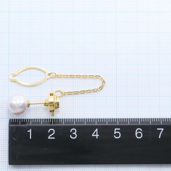 18K Yellow Gold Pearl Pin Brooch - Elegant Alloy Jewelry for Women, Perfect for Weddings, Parties & Special Occasions