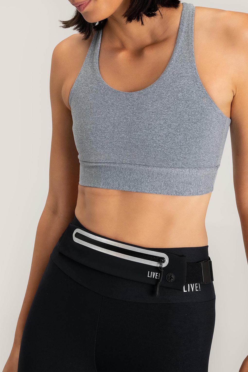 Racer Sense® High Support Sports Bra for Women - Running, Yoga & Gym Workouts - Breathable & Comfortable Activewear
