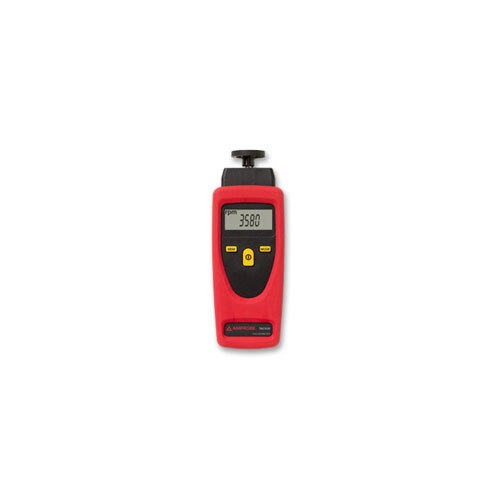 Amprobe TACH20 Digital Tachometer - Contact & Non-Contact RPM Meter for Motors, Engines, and Rotating Equipment - Perfect for Automotive, HVAC, and Industrial Maintenance