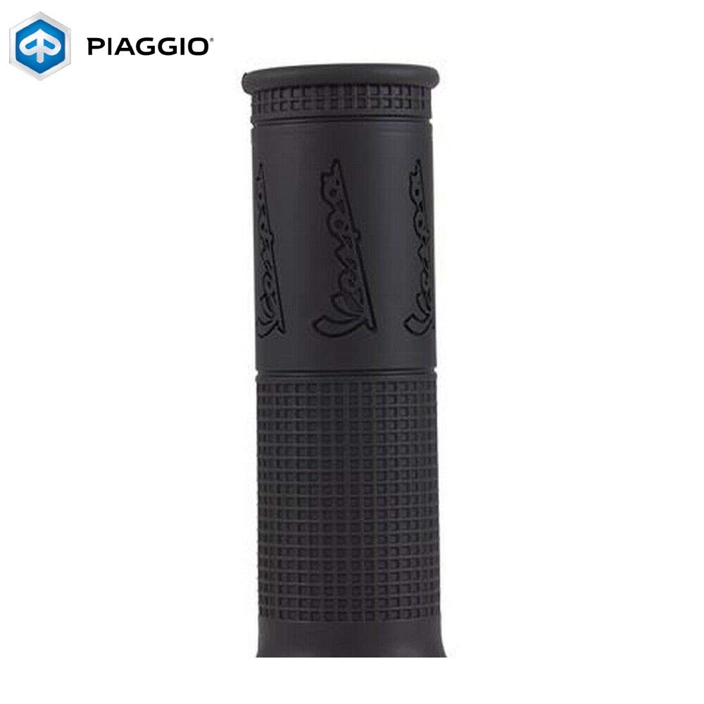 Vespa OEM Left Hand Handle Grip 666965 - Genuine Piaggio Replacement for Vespa Scooters - Comfortable Rubber Grip for Enhanced Ride Control and Safety