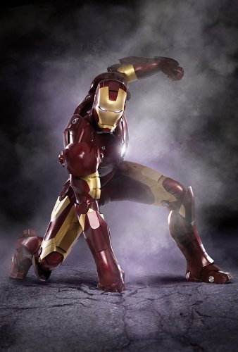 Iron Man Blu-ray Movie - Marvel Superhero Action Film for Home Entertainment & Movie Nights