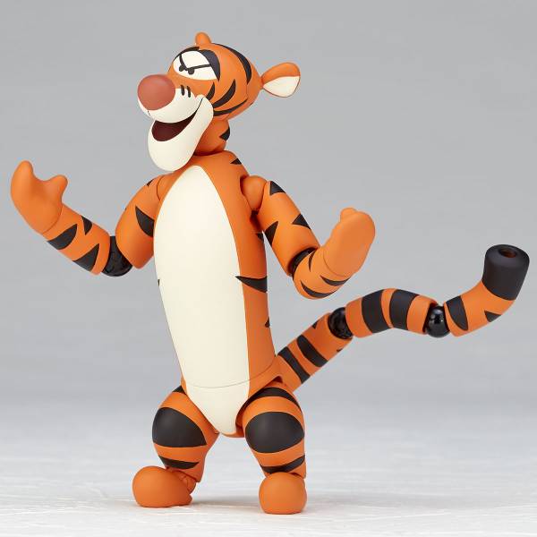 Amazing Yamaguchi Revoltech No.012 Action Figure - Disney Winnie the Pooh & Tigger Collectible Toy for Anime Fans | Perfect for Display, Photography & Gift Giving