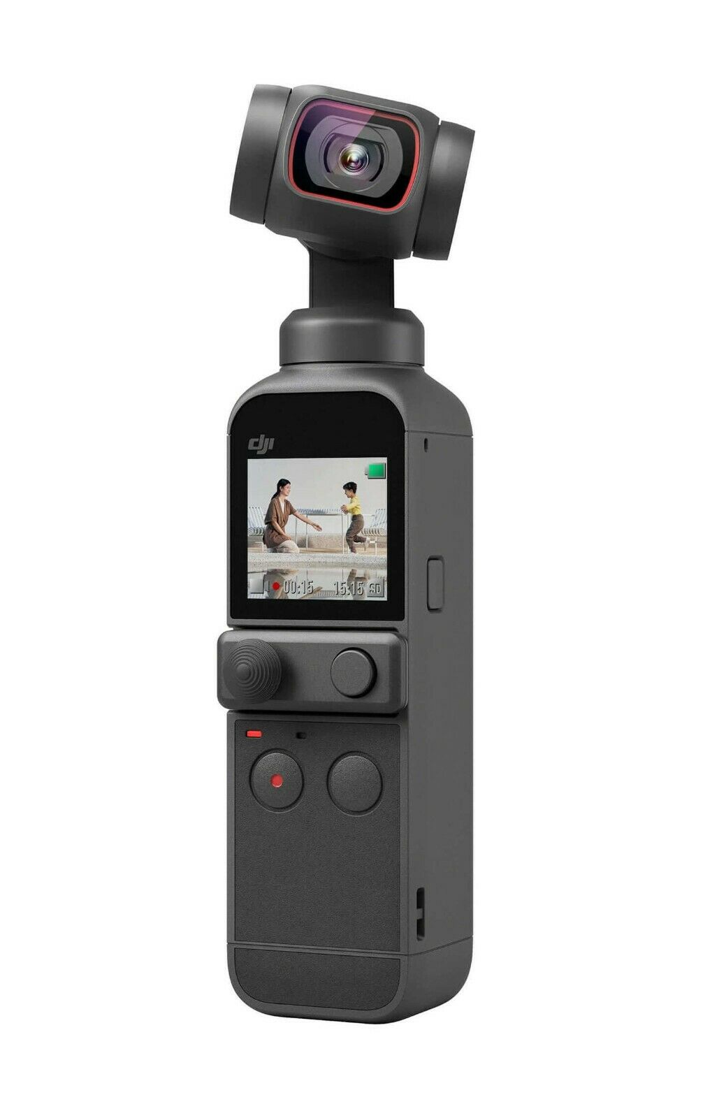 DJI Pocket 2 4K Vlogging Camera (Refurbished) - Compact Handheld Gimbal Stabilizer for Travel, YouTube & Social Media Content Creation