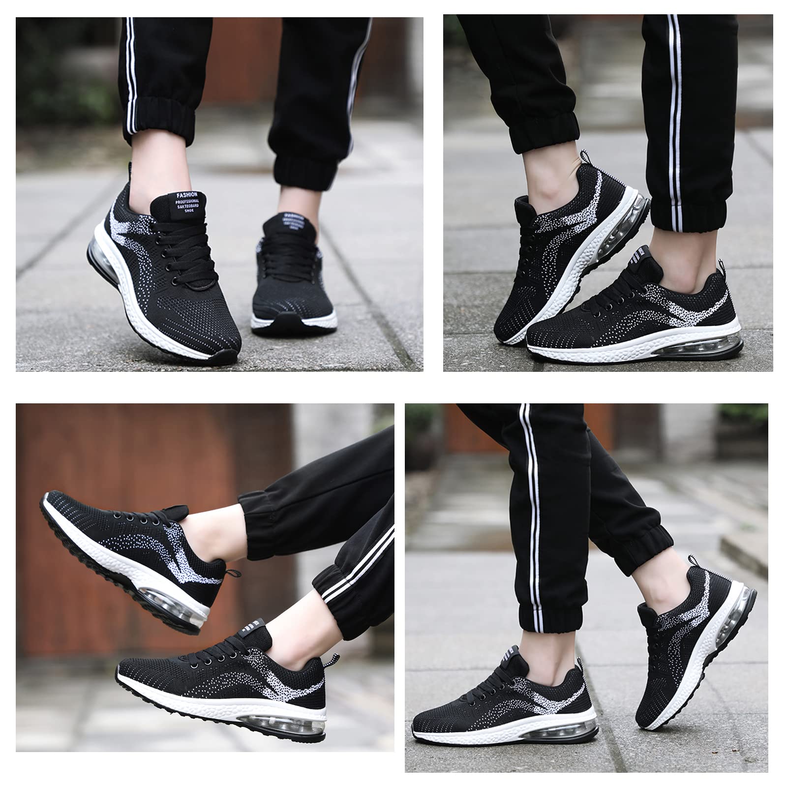 Maxome Women's Running Shoes - Lightweight Breathable Mesh Athletic Sneakers with Air Cushion for Gym, Walking & Sports | Comfortable Workout & Casual Wear Shoes for Women