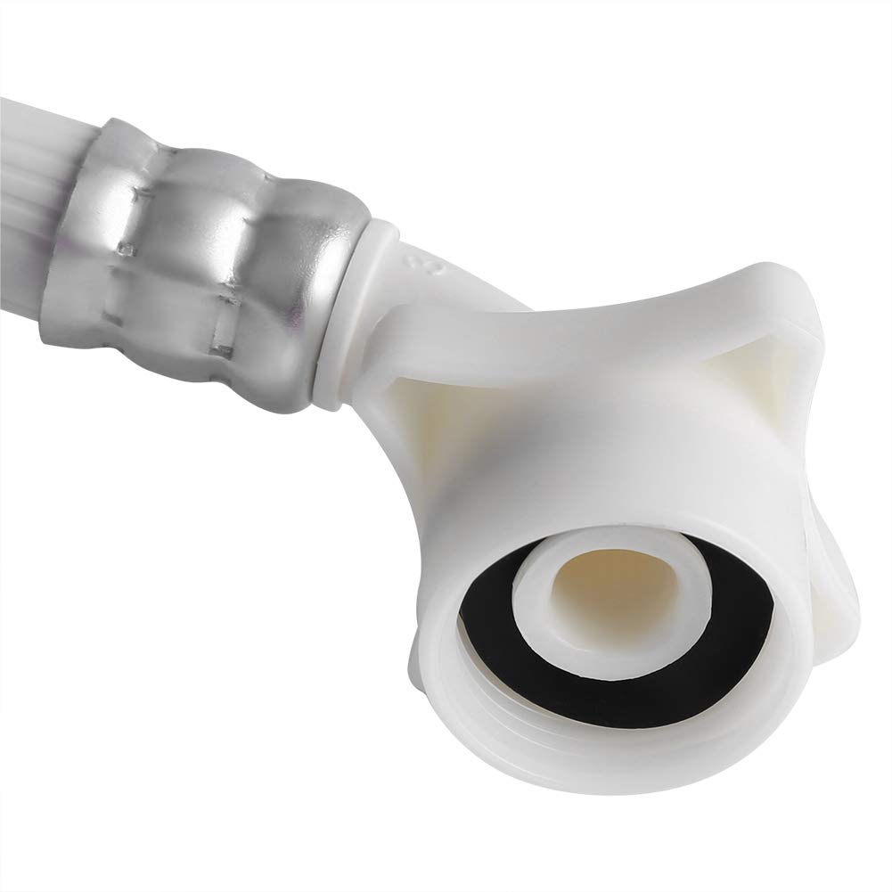 Washing Machine Water Inlet Hose - White Long Length Washer Pipe Connector for Laundry Appliances | Perfect for Front Load & Top Load Washing Machines