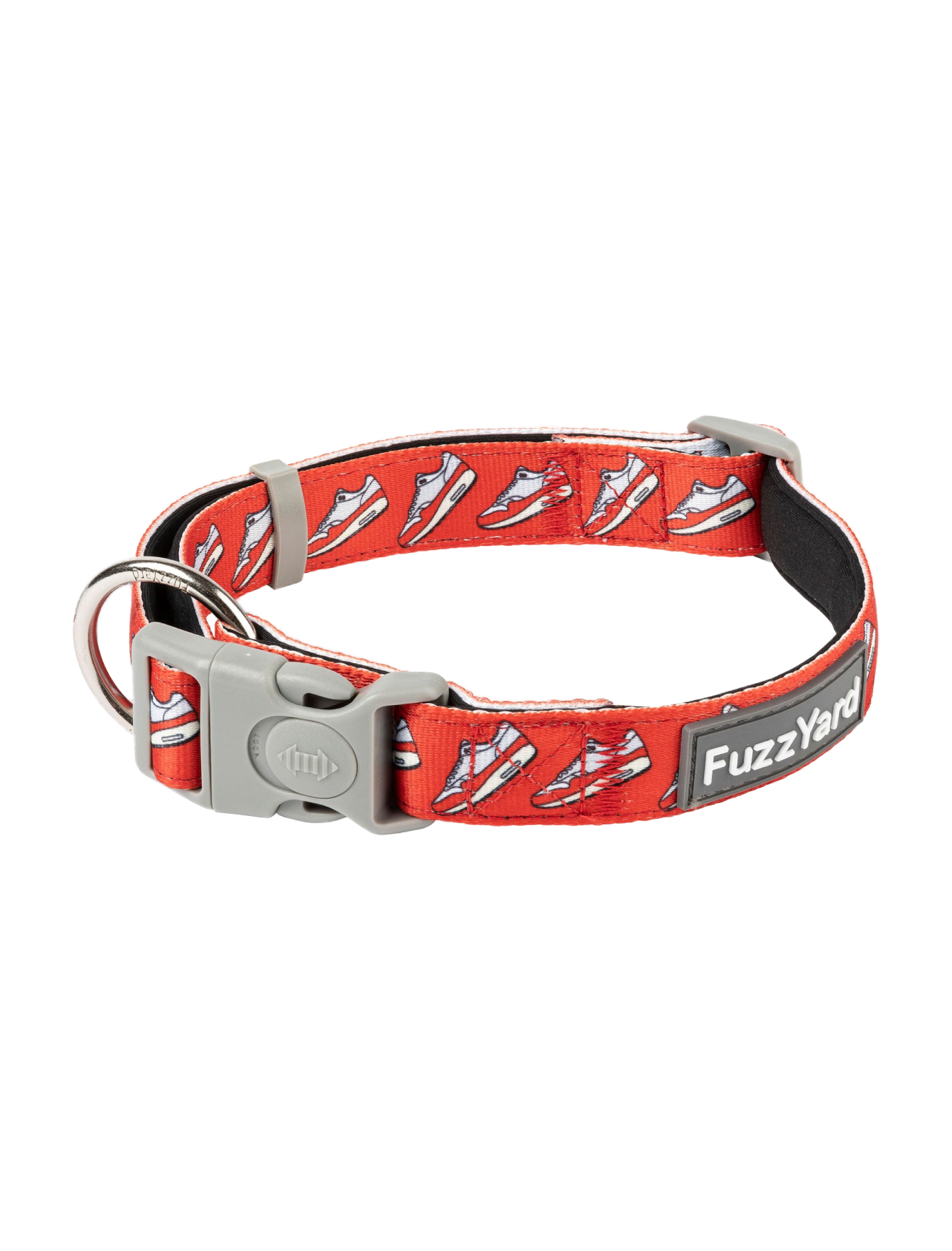 Fuzzyard Pet Collar for Dogs & Cats - Adjustable Soft Plush Collar with Bell (3 Sizes: S/M/L) - Perfect for Daily Walks, Outdoor Adventures & Pet Fashion