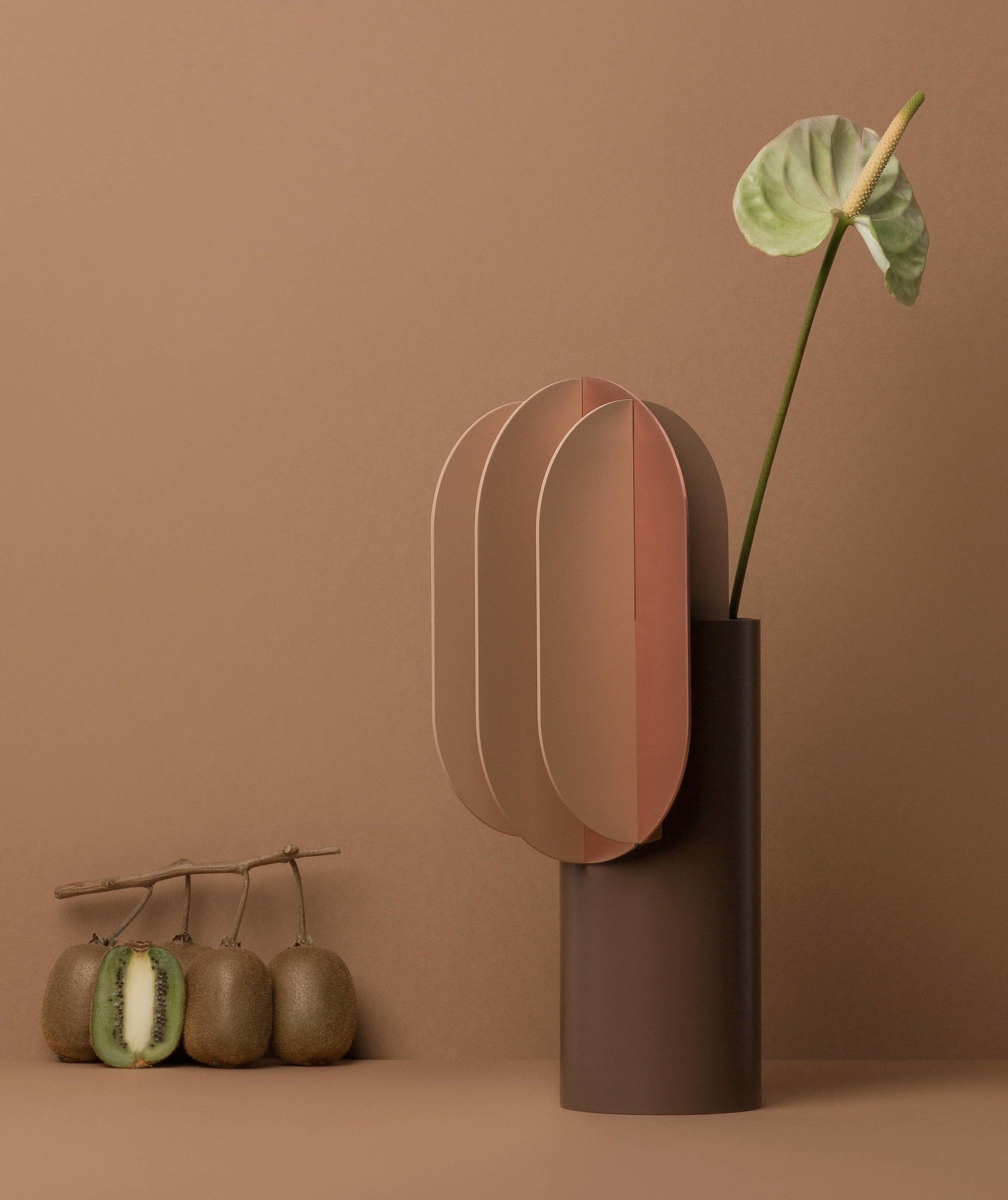 Noom Gabo Vase CS7 - Modern Ceramic Home Decor for Living Room, Bedroom & Office | Perfect for Flowers, Centerpieces & Interior Design