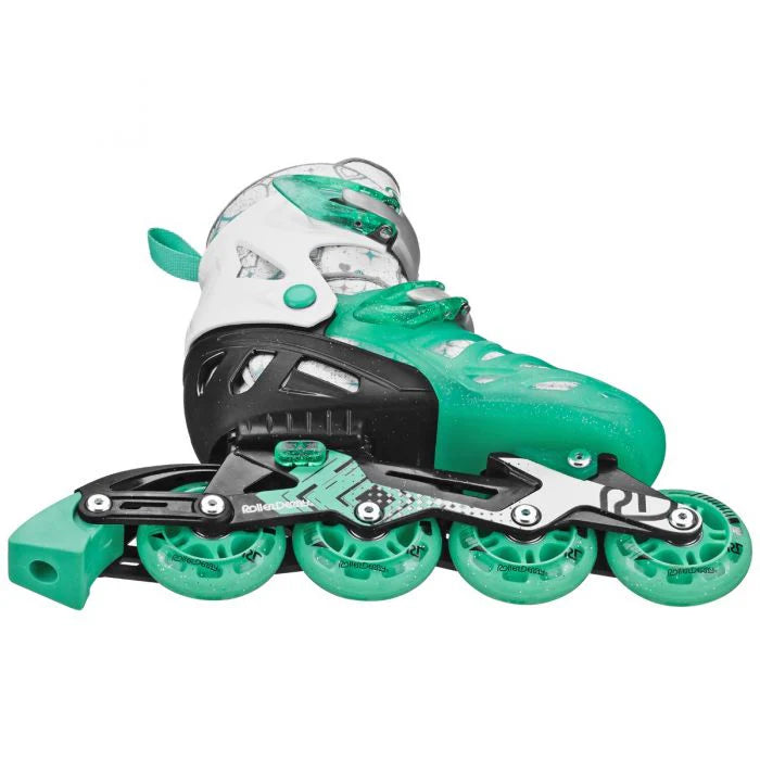 RDS Tracer Kids Adjustable Rollerblades - Lightweight Inline Skates for Boys & Girls with Size Adjustment - Perfect for Outdoor Play, Park Skating & Birthday Gifts