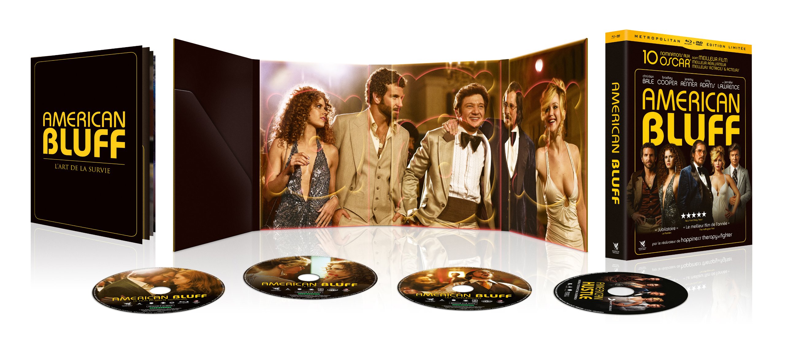 American Bluff Blu-ray Movie | Crime Drama Film | Perfect for Movie Nights & Collector's Editions