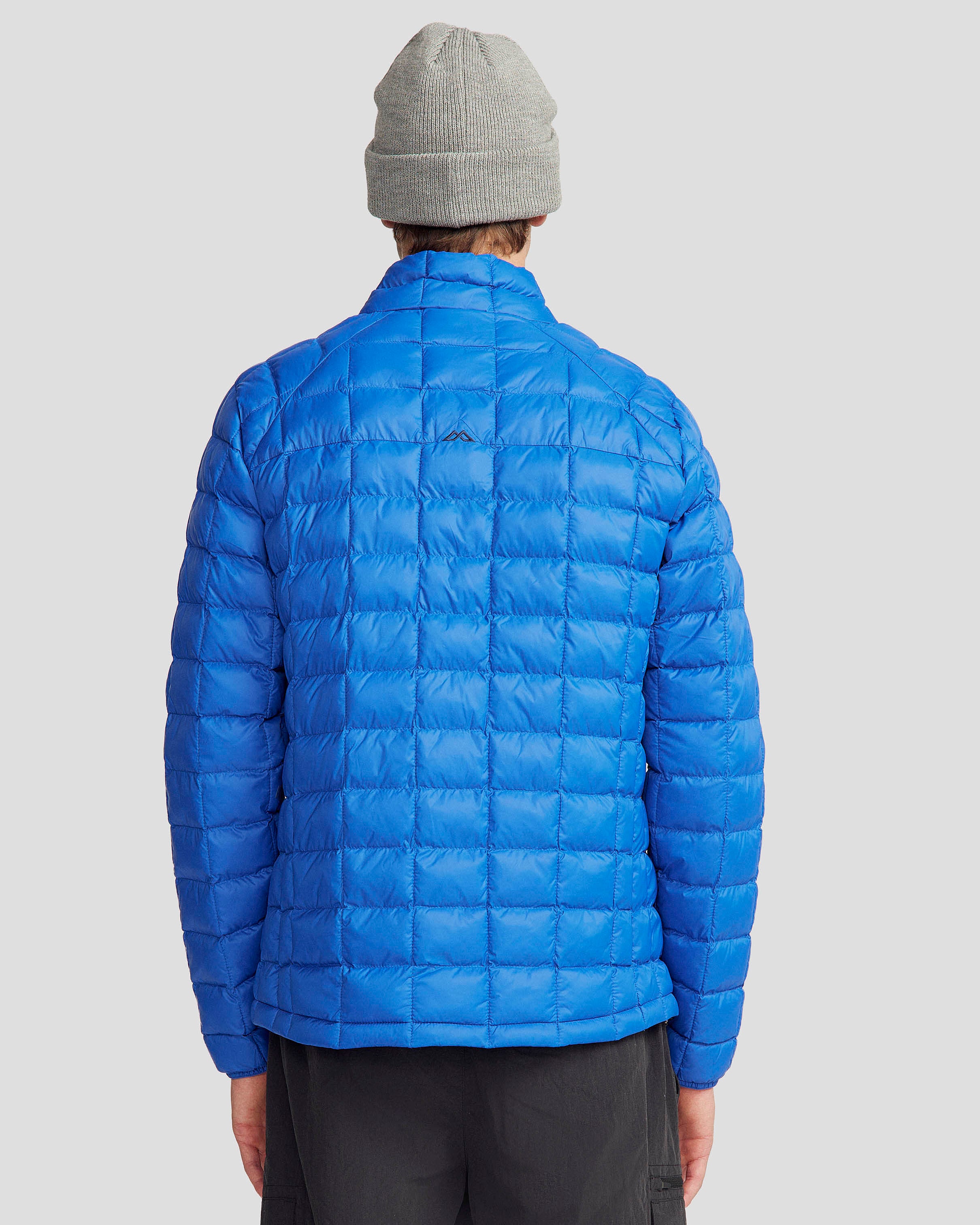 Men's Heli Insulated Winter Jacket - Waterproof Windproof Warm Coat for Outdoor Activities - Peak Blue - Perfect for Skiing, Hiking & Cold Weather Adventures
