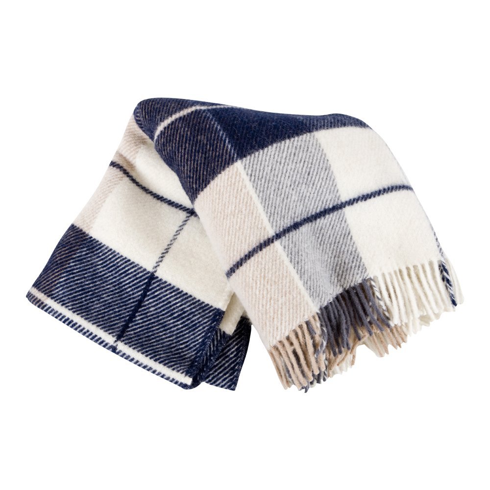 ICEWEAR Ylur 100% Pure Wool Blanket - Soft & Warm Icelandic Wool Throw for Bed, Sofa & Travel - Cozy Winter Blanket for Home Decor & Outdoor Camping