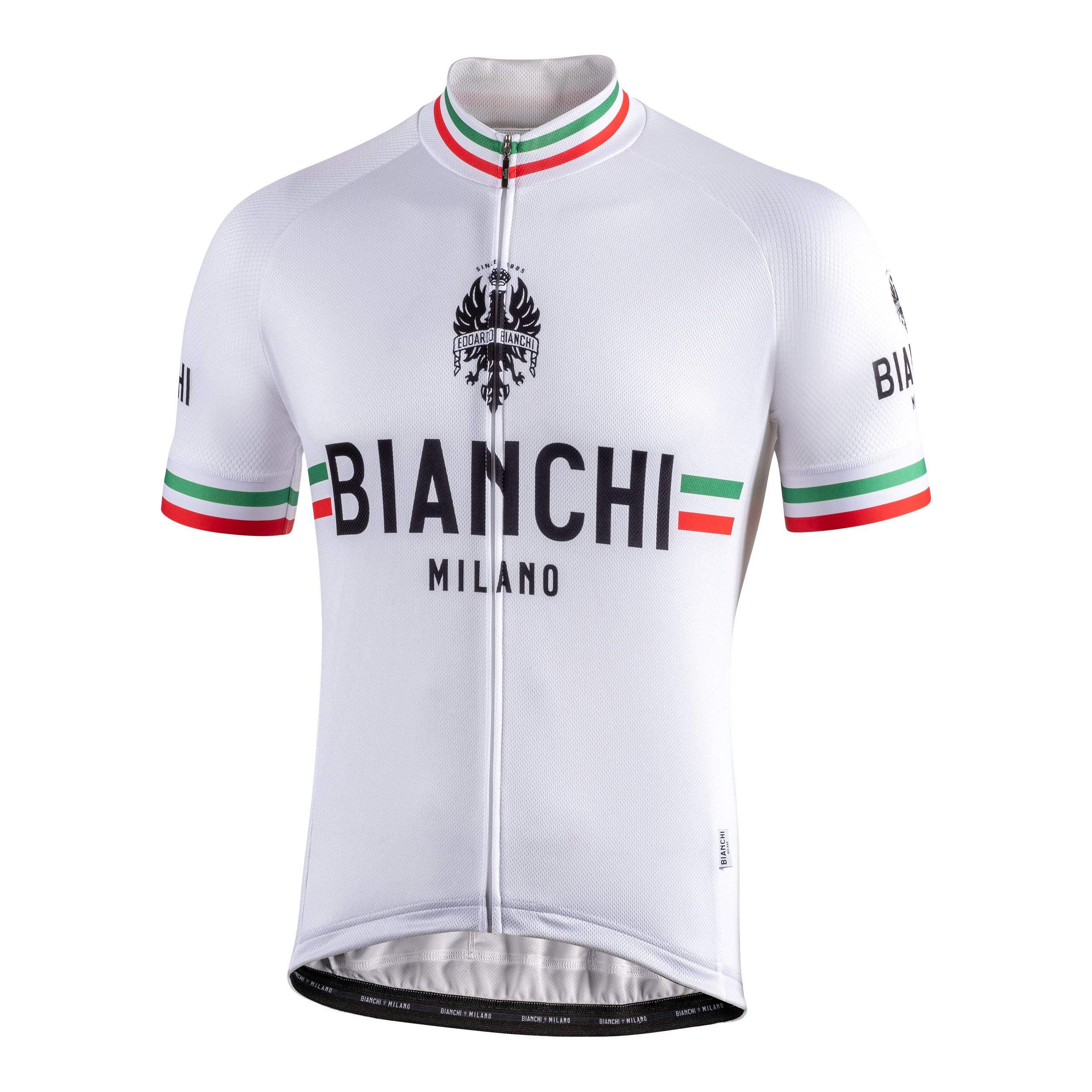 BIANCHI Milano Isalle Jersey for Men - Cycling Shirt with Breathable Fabric & Comfort Fit - Perfect for Road Biking, Commuting & Outdoor Sports