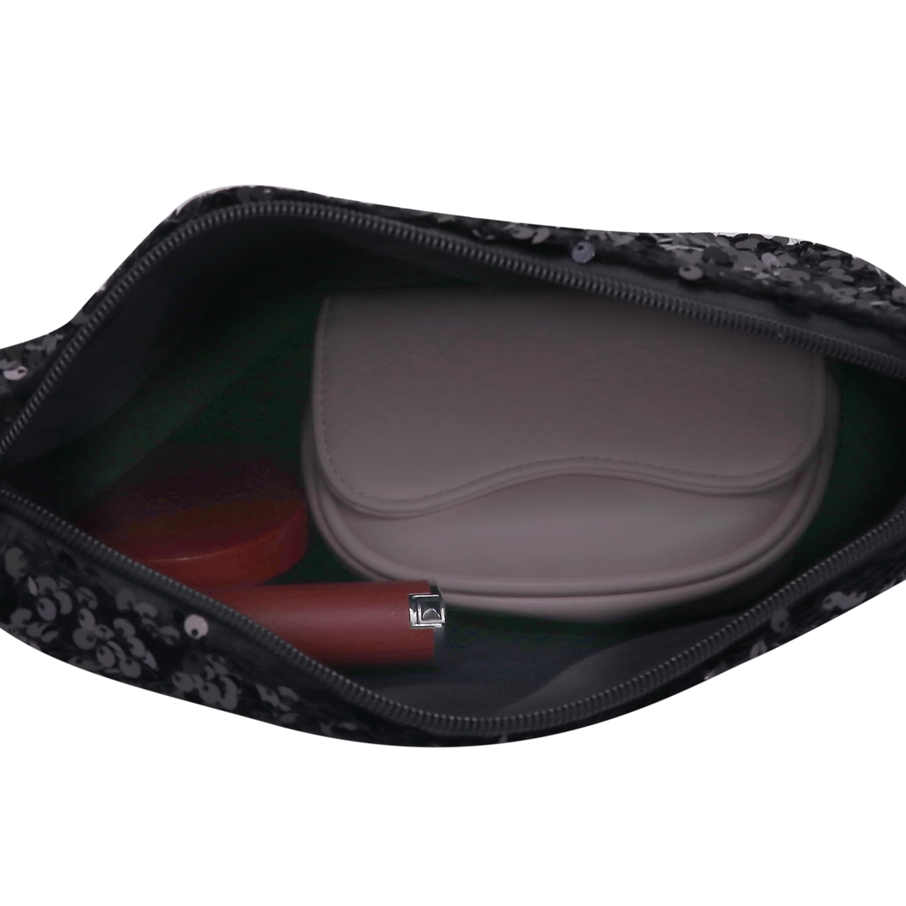 Stylish Shiny Leather Shoulder Bag for Women - Hobo Purse with Flap & Underarm Carry - Perfect for Work, Travel & Everyday Use