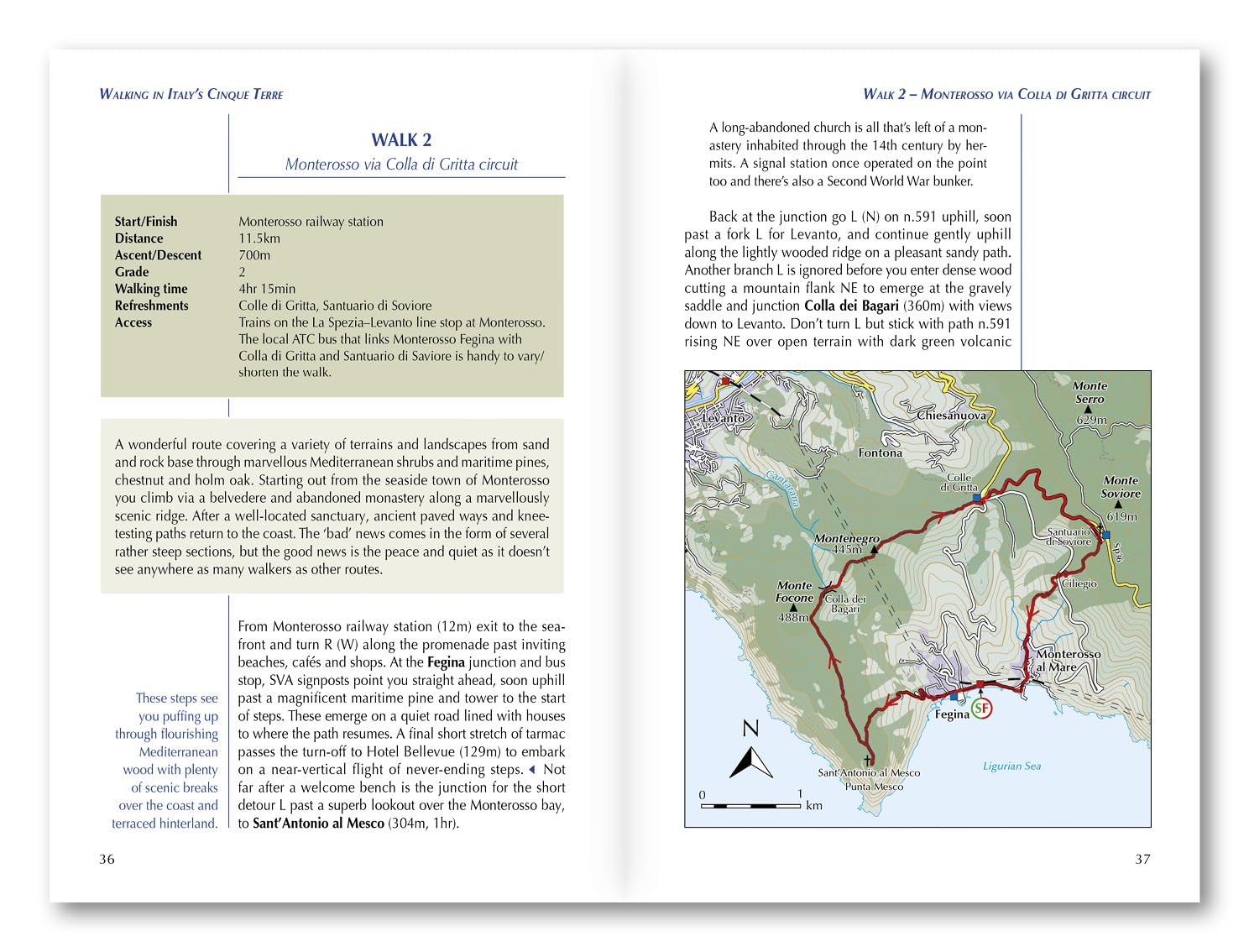 Hiking Guide to Italy's Cinque Terre: Monterosso, Vernazza, Corniglia, Manarola & Riomaggiore - Cicerone Walking Guide | Perfect for Coastal Hikes & Italian Village Exploration