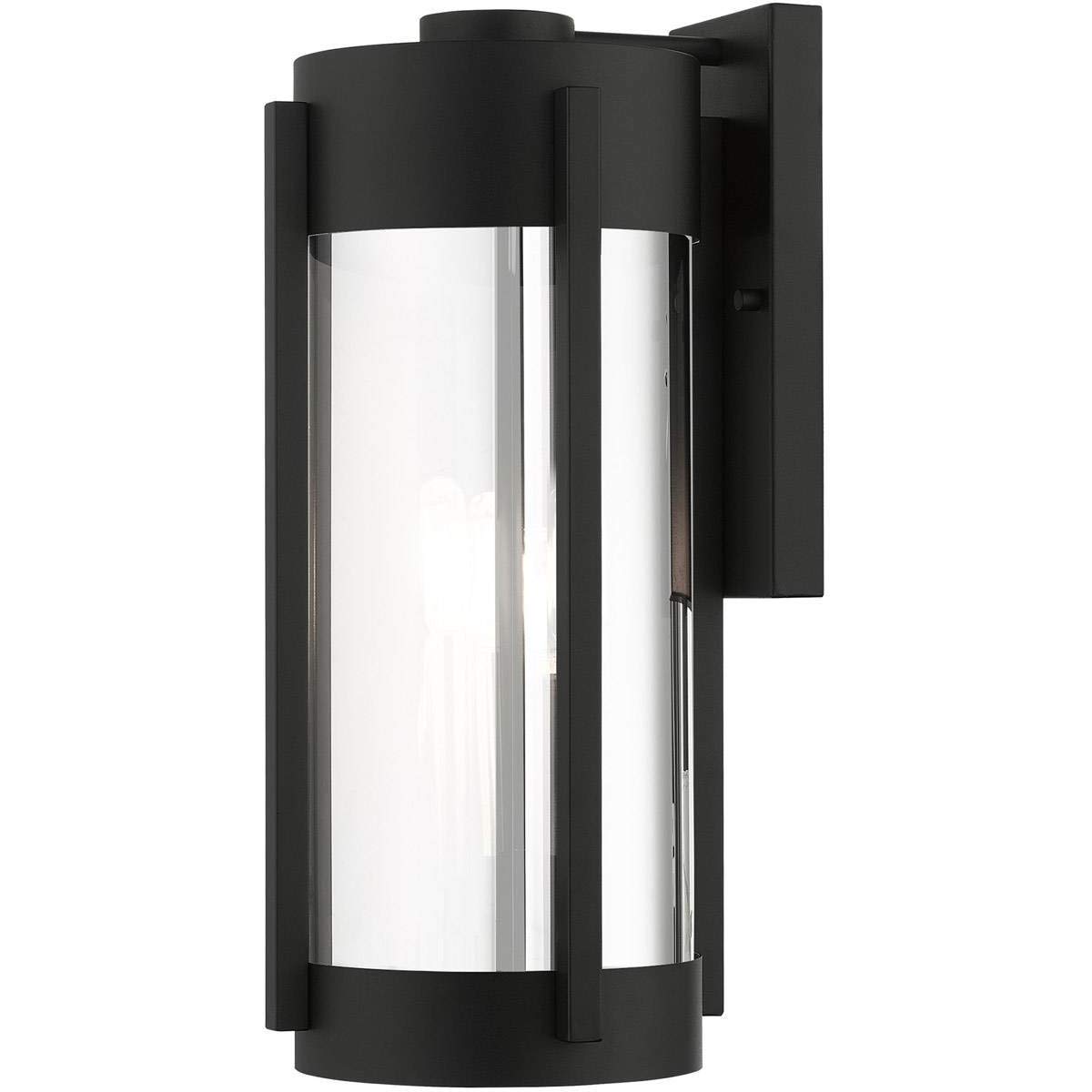 Black Brushed Nickel Wall Sconce - 9