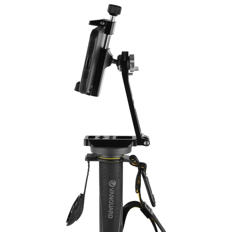 VEO SPH Smartphone Holder with Cold Shoe Mount - Adjustable Horizontal & Vertical Phone Stand for Photography & Videography - Perfect for Vlogging, Live Streaming, and Content Creation