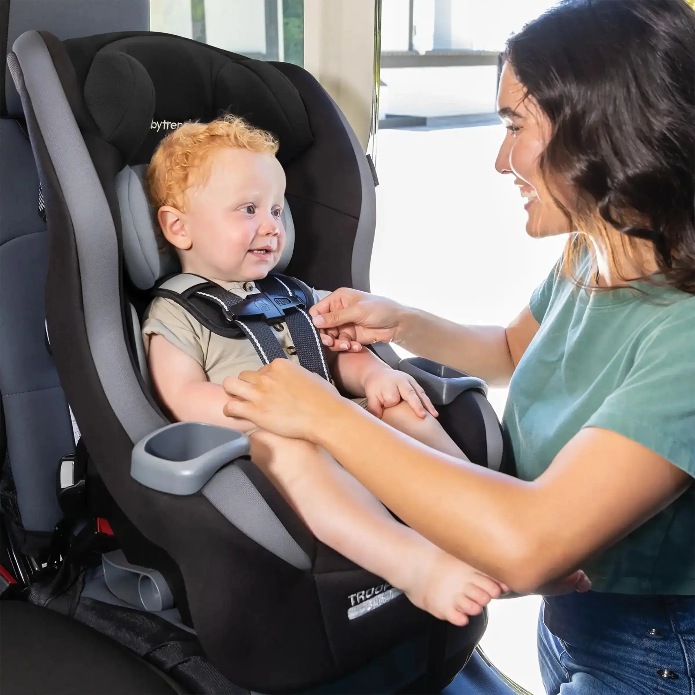 Trooper™ SLIM 3-in-1 Convertible Car Seat with Side Impact Protection - Dash Black | Safe Infant to Toddler Car Seat | Perfect for Travel & Daily Commute (Meijer Exclusive)