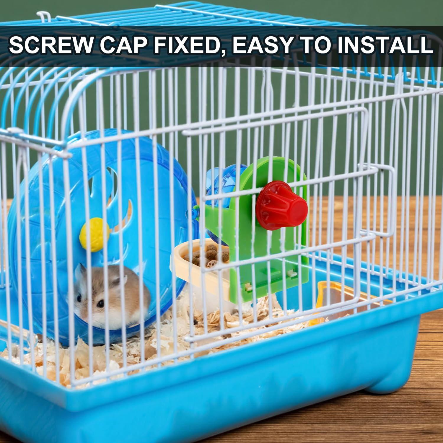 Interactive Rat Enrichment Toys - Foraging Puzzle Toys for Pet Rats, Intelligence Growth Cage Accessories, Treat Dispensing Slow Feeder for Small Animals (Bird, Parakeet, Cockatiel, Conure, Rodent) - Perfect for Mental Stimulation & Natural Foraging Behavior