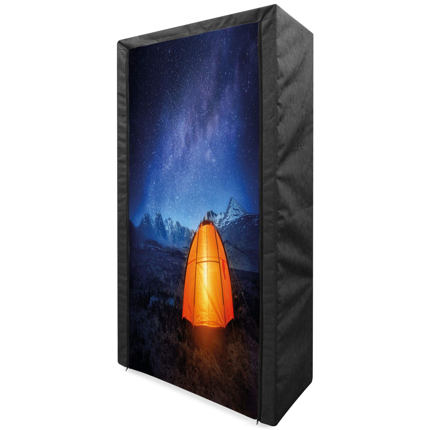 Ambesonne Portable Fabric Wardrobe - 33.5
