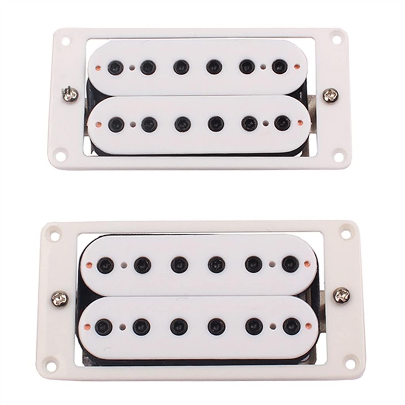 Premium Alnico 5 Humbucker Pickup Set for Electric Guitar - Neck & Bridge Position Replacement for ST/SG Models - Perfect for Rock, Blues & Metal Performances