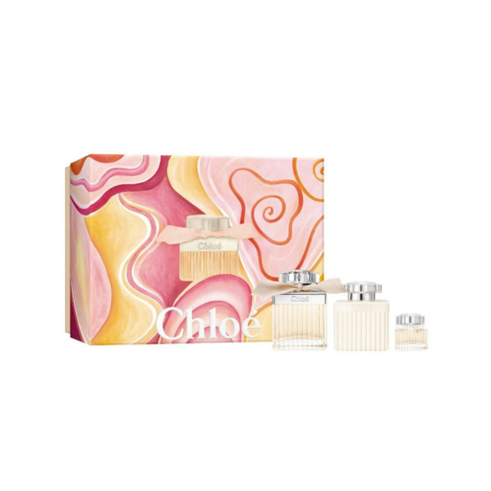 Chloe Eau de Parfum for Women - 3 Piece Luxury Perfume Set (75ml Each) | Floral Fragrance Gift for Her, Date Night & Special Occasions