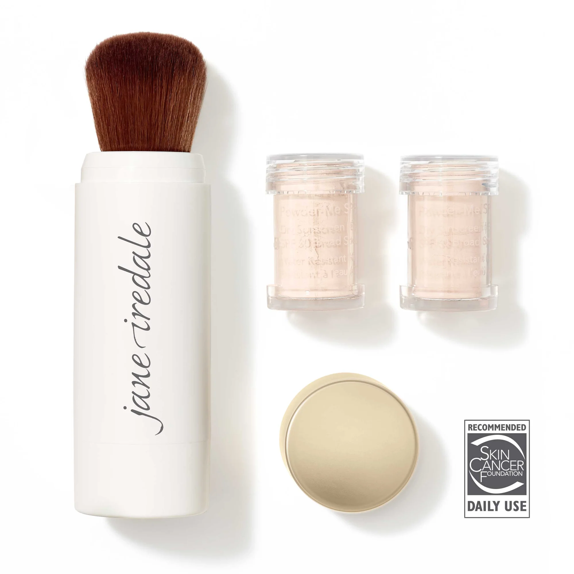 Jane Iredale Powder Me SPF 30 Mineral Dry Sunscreen - Oil-Free, Broad Spectrum Protection for Face & Body | Perfect for On-The-Go, Travel & Touch-Ups