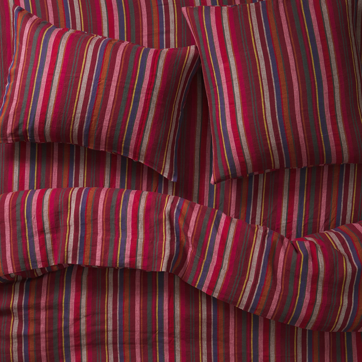 Premium 100% Organic Corinne Linen Bed Sheets Set - Breathable & Soft for All Seasons - Perfect for Master Bedroom, Guest Room & Vacation Homes