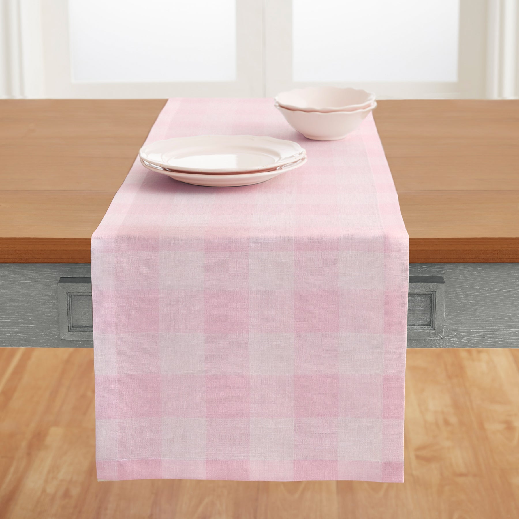 Buffalo Check Table Runner - Red and Black Plaid Cotton Table Decor for Farmhouse, Rustic & Holiday Dining - Perfect for Christmas, Thanksgiving & Everyday Use
