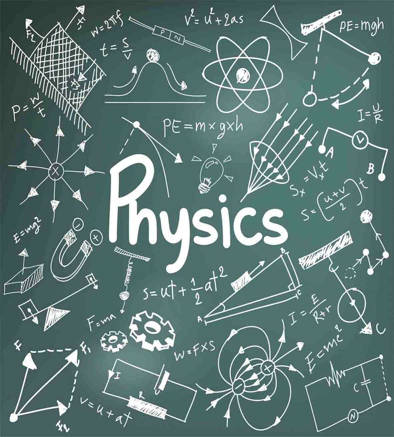 Ambesonne Physics Science Duvet Cover Set - Queen Size 2-Pack with Mathematical Formulas & Equations | Army Green & White Bedding Set Includes 2 Duvet Covers & 4 Pillowcases | Perfect for Science Lovers, Nerdy Bedrooms & STEM Themed Decor