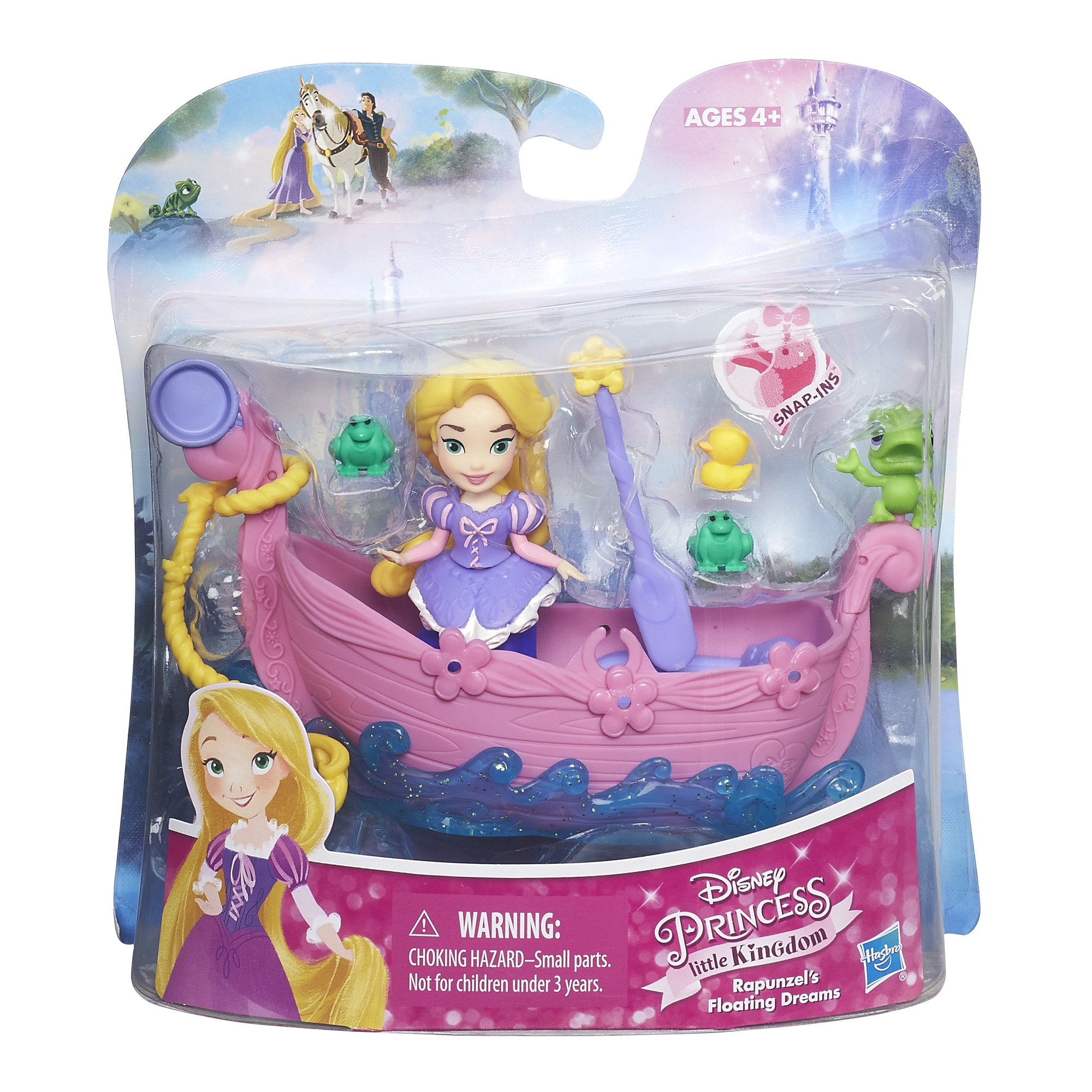 Disney Princess Small Water Play Tangled Doll - Bath Toy for Kids, Pool Fun, Role Play Gift for Girls Ages 3+